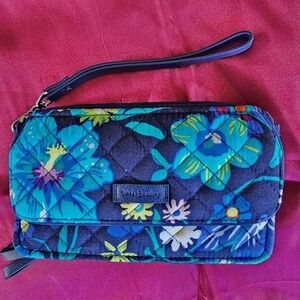Vera Bradley Multicolor Floral Wristlet/Crossbody